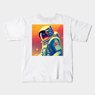 Brave Astronaut Kids T-Shirt